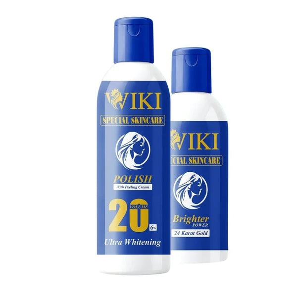 VIKI Special Skincare – Ultra Whitening & Brighter Power Polish Set